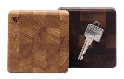 Woodsea End Grain Walnut - Pähkinäpuinen avainkotelo 9x9 cm 1208971601