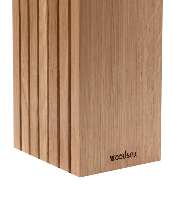 Woodsea Block Oak S - Tammenpuinen Veitsenpidin Lohko 13x8 cm 1208971617