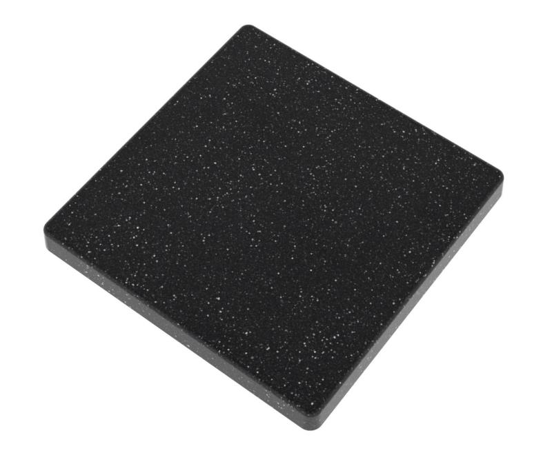 Graniteland Seta Graniitti musta arduin Kova kivi Päälle asennettava pesuallas 80x50 cm 1208971619