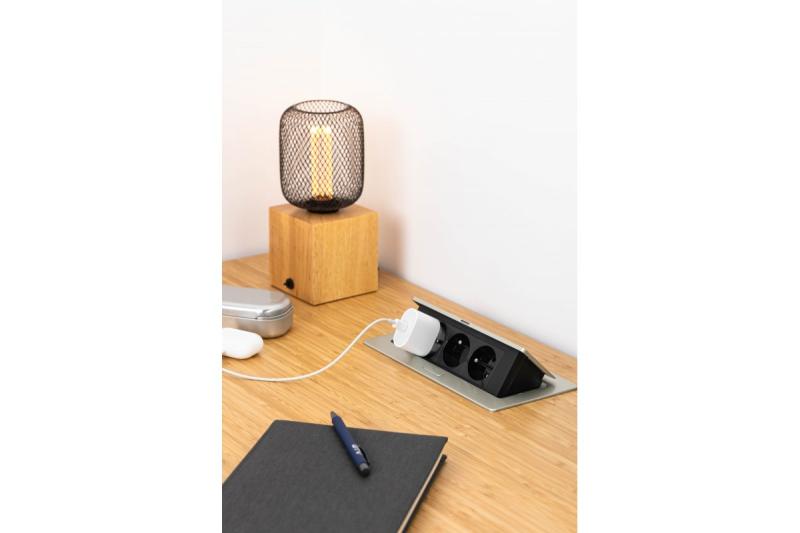 SOFT ulosvedettävä pistorasia, virtajohto 1,5 m