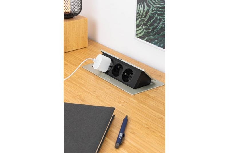 SOFT ulosvedettävä pistorasia, virtajohto 1,5 m