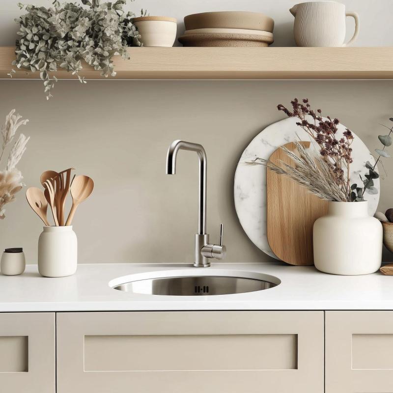 Pure.Sink Rondo RVS Pyöreä Allas tason alle asennus, alapuolinen asennus ja päälle asennus 38 cm PRN38-02