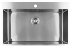Pure.Sink Luxion Suuri ruostumaton teräsallas 78x50 cm Tapwing hanankannattimella PLX7850T-02