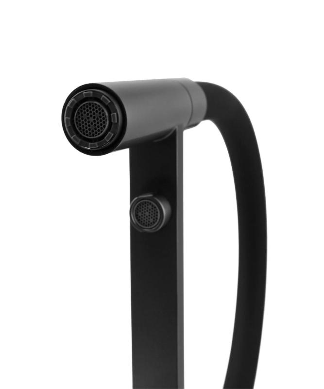 Pure.Sink Elite Steel Flex 3-tie ruostumaton teräskeittiöhana joustavalla ulostulolla ja suodatetulla vedellä PS8110-02