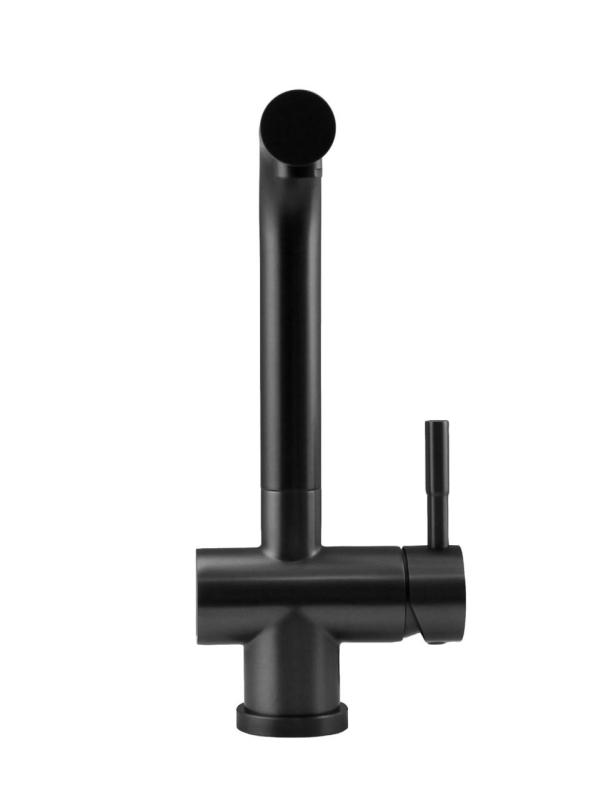 Pure.Sink Elite Steel Pulse-S keittiöhana PVD-kiväärimetallilla, ulosvedettävällä juoksutuksella ja suihkutoiminnolla PS8500-61