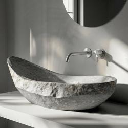 MURO TUA seinään asennettava pesuallashana kromi M1.AB1.2.CR