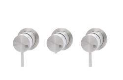 MURO TUA upotettava suihkutermostoventtiili 2 sulkuventtiilillä, kromi M1.B34T.R.CR