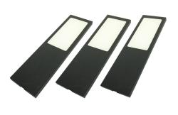 Indux Solin Keittiön asennettava Multi Tone LED -sarja 3 kohdevaloa x 3,6 W musta 1208972345