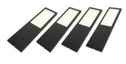 Indux Solin Keittiörakennussarja Multi Tone LED 4 kohdevaloa x 3,6 W musta 1208972346