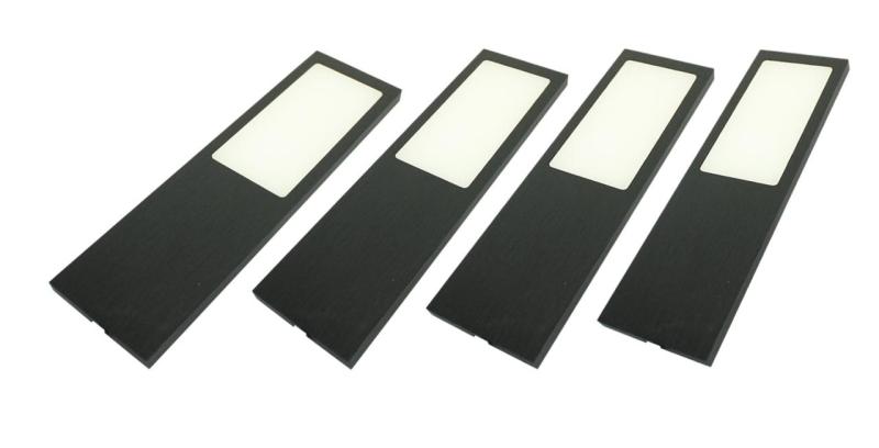 Indux Solin Keittiörakennussarja Multi Tone LED 4 kohdevaloa x 3,6 W musta 1208972346