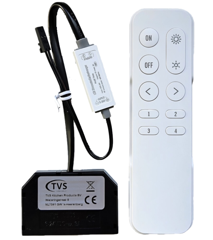 Indux Solin Keittiörakennussarja Multi Tone LED 4 kohdevaloa x 3,6 W musta 1208972346