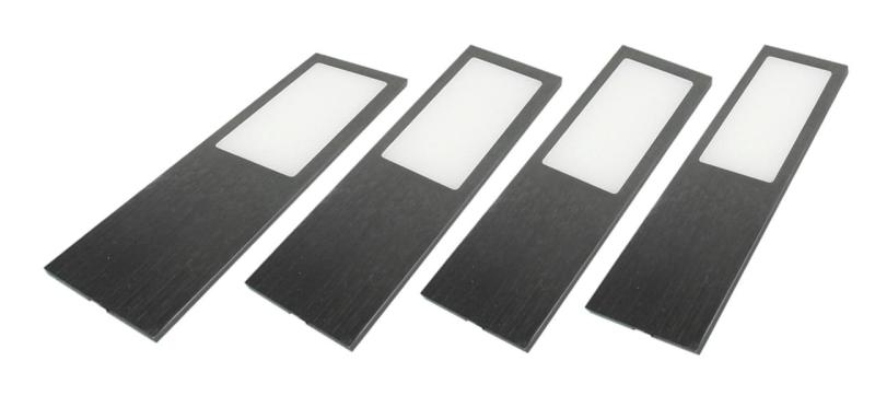 Indux Solin Keittiön asennettava Multi Tone LED -sarja 4 kohdevaloa x 3,6 W Gun metal 1208972354