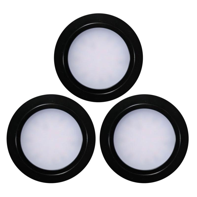 Indux Luma pieni sisäänrakennettu keittiö Multi Tone LED -sarja 3 kohdevaloa Musta 1208972383