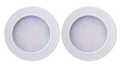 Indux Luma Sisäänrakennettu keittiö Multi Tone LED -sarja 2 valoa Valkoinen 1208972408