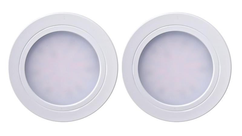 Indux Luma Sisäänrakennettu keittiö Multi Tone LED -sarja 2 valoa Valkoinen 1208972408