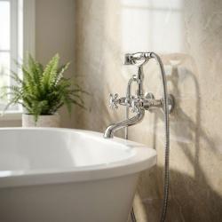 Aquanello Heritage Collection Suihkuletku  150 cm kromi CR-9002-HC