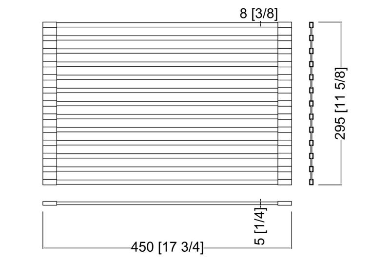 Ausmann Mosel Yhdistelmäsetti Pesuallas PVD Kupari 50x40 cm keittiöhanalla, saippua-annostelijalla ja rullamatolla 1208972563