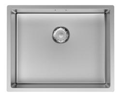 Pure.Sink Comfort Ruostumaton teräsallas 50 x 40 cm, 10 mm:n kaarevuus, upotettava, tasoasennettava ja päälleasennettava, PCM5040-02