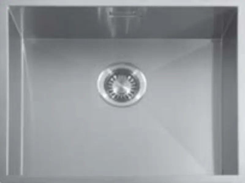 ABK Baronga ruostumatonta terästä allas 50x40 cm alapuolinen BAR50F