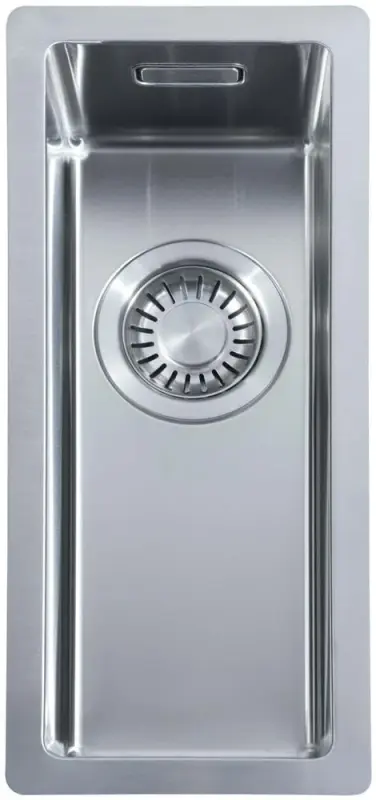 ABK Bingara pieni ruostumattomasta teräksestä valmistettu pesuallas 15x40 cm taso-, alapuoli- ja päällirakenne KS51015001 6300-BIN15fVI