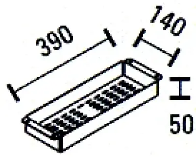 ABK RVS Jäterasia sisäastia jäterasia BAR14 KS01014001