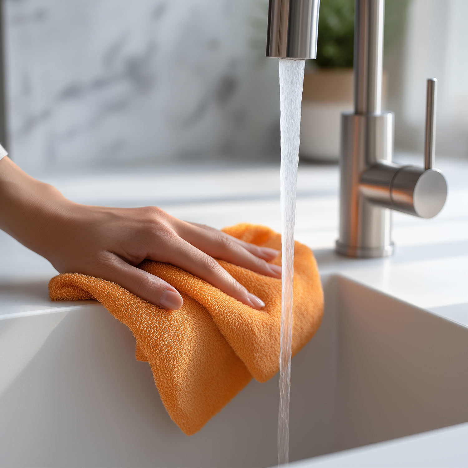 Kuinka estää ja poistaa tee-, kahvi- ja viiniläiskät valkoisista pesualtaista