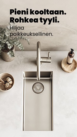 Pure.Sink yhdistää tyylin, toiminnallisuuden ja innovaatioiden.